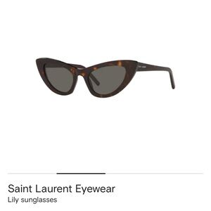 Saint Laurent Tortoise Cat-Eye Sunglasses